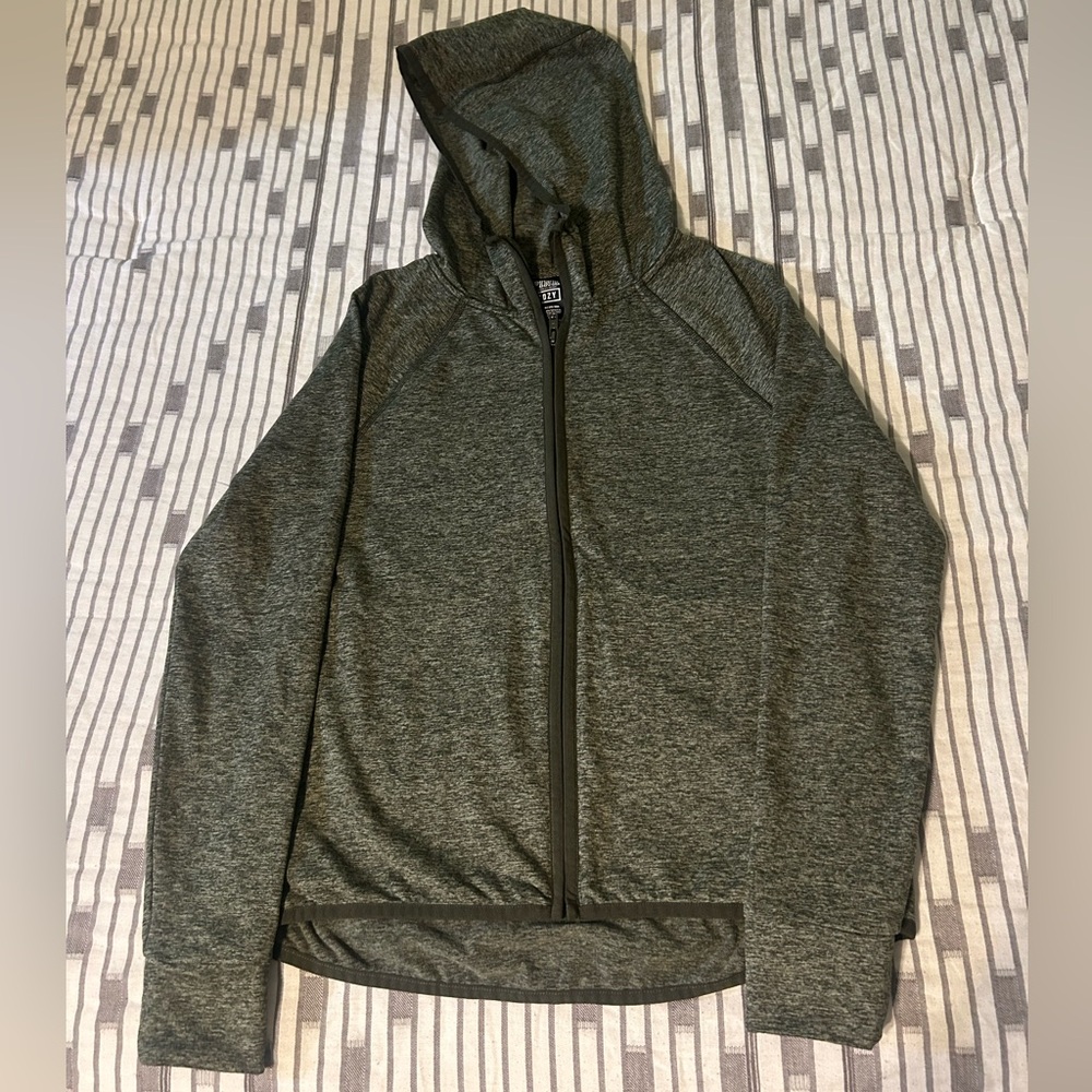 PINK Victoria's Secret Heathered Green Hoodie